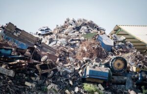 piled up rubbish