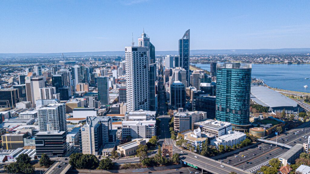 Skyline in Perth