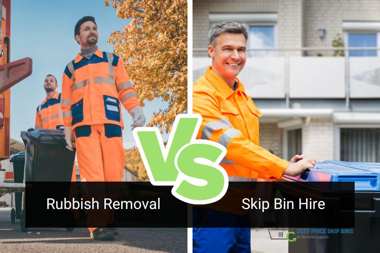 Skip Bin Hire versus a Rubbish Removal Service