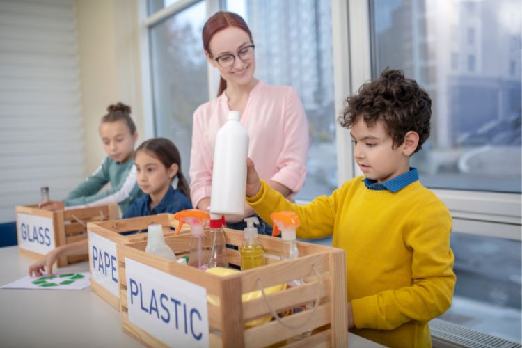 Managing waste at schools using skip bins