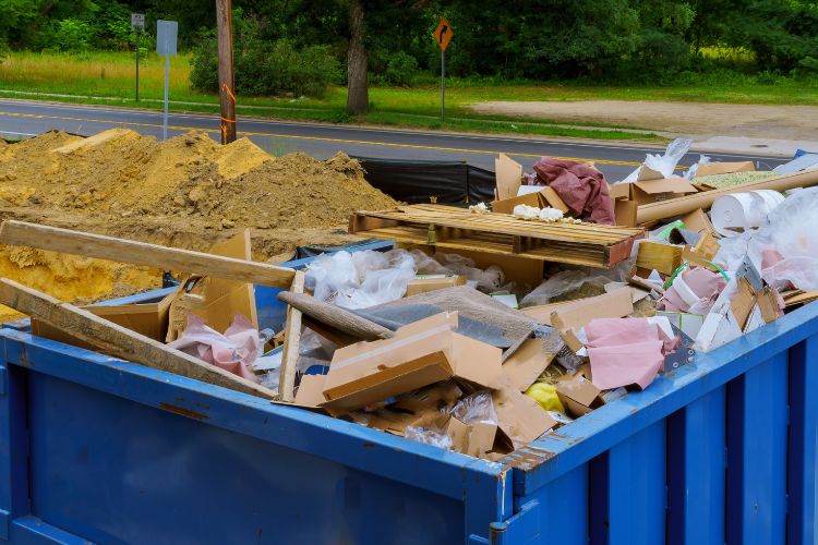 Skip Bins at Construction and Building sites