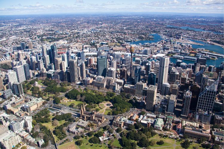 Sydney Metro Aerial View