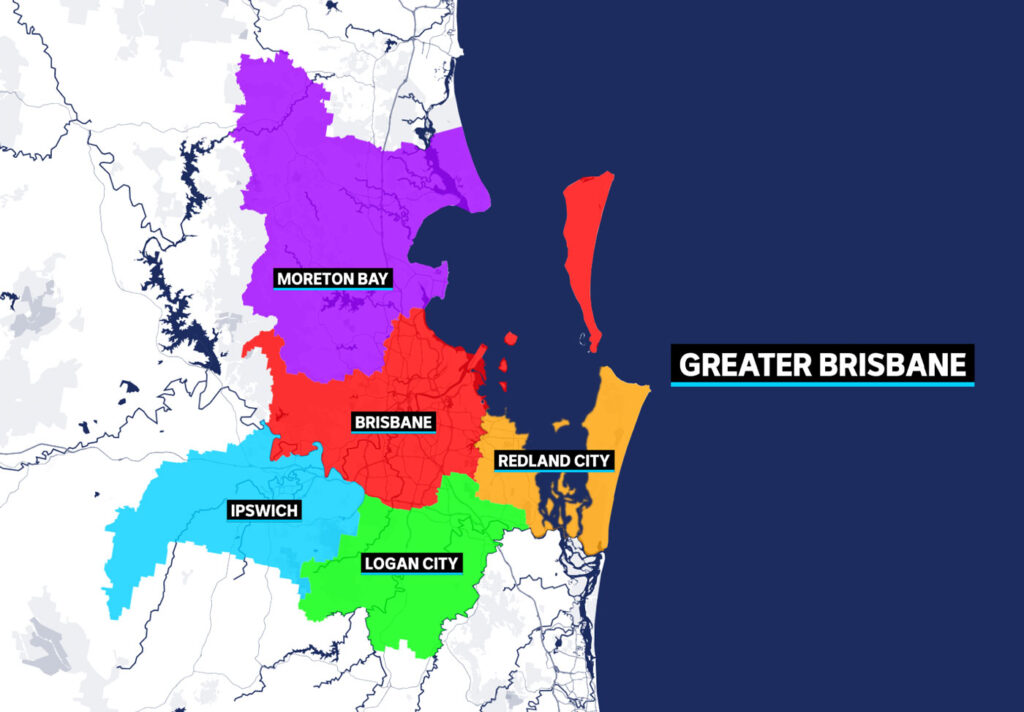 Greater Brisbane and Councils